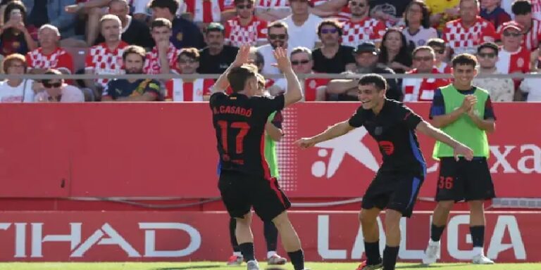 رباعية لبرشلونة بمرمى جيرونا تُبقيه متصدراً للدوري الإسباني لكرة القدم