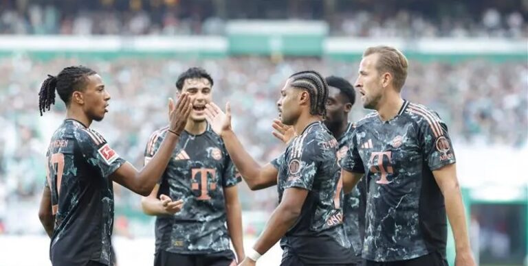 بايرن ميونخ يسحق فيردر بريمن في عقر داره بخماسية