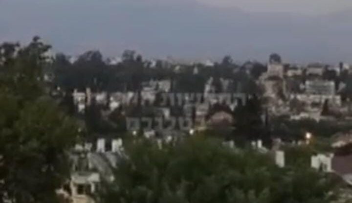 بالفيديو – لحظة إنفجار طائرة بدون طيار في “الزاعورة”