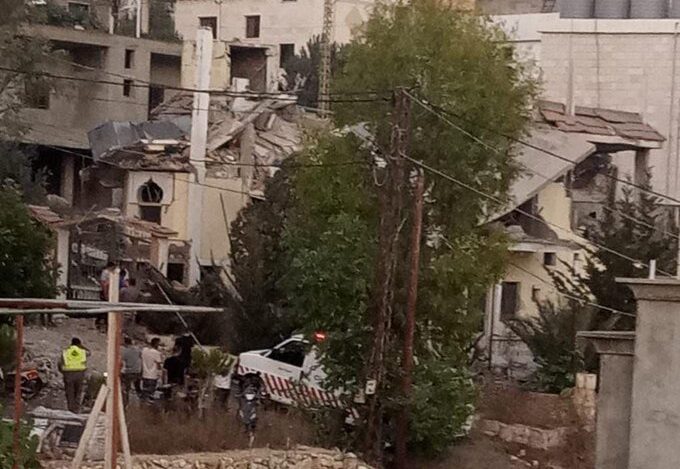 إرتفاع حصيلة غارة خربة سلم إلى 6 جرحى