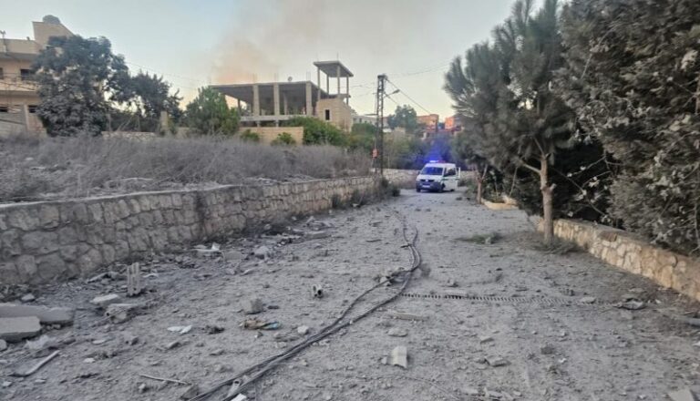 غارات على الصوانية ومعروب ومزرعة مشرف وبني حيان (فيديو)