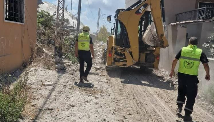 “الرسالة” تعمل على فتح طرق المفيلحة تمهيداً لدخول الجيش