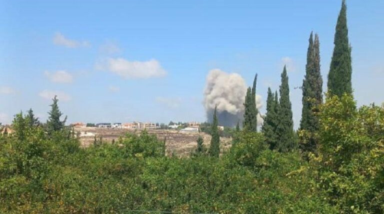 غارة على جبشيت.. و4 شهداء