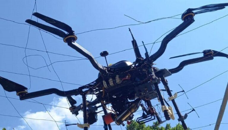 سقوط “درون” إسرائيلية في بلدة مركبا