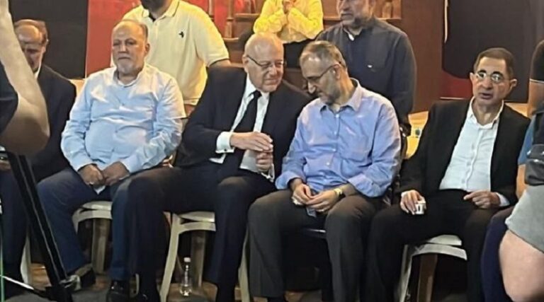 ميقاتي في دارة علي عمار للتعزية باستشهاد نجله