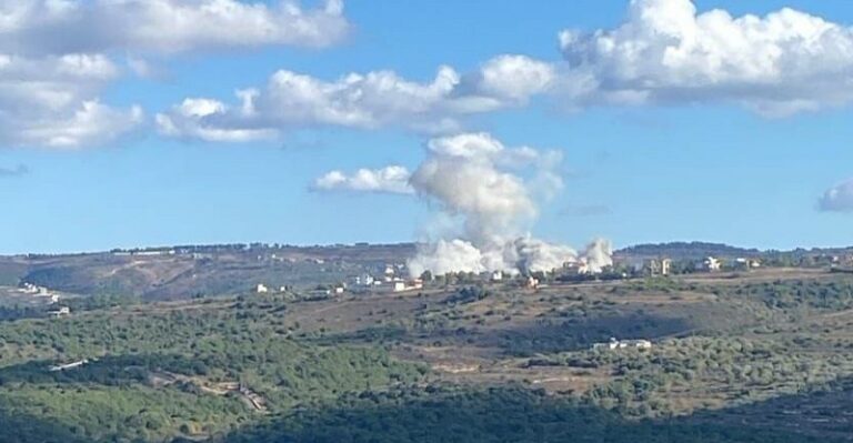 غارة على الجبين