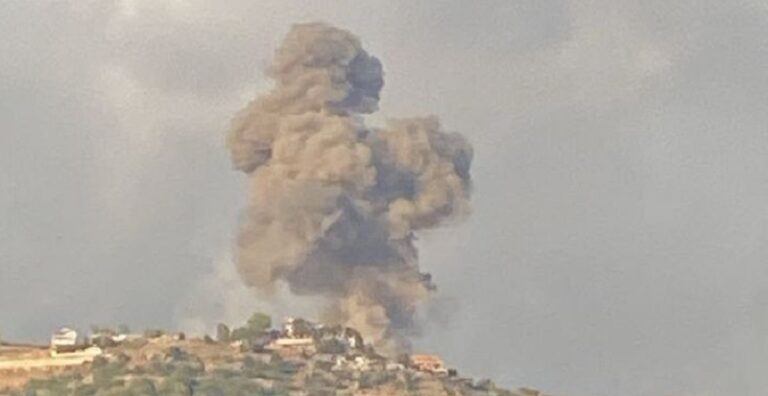 غارة على جرود قرطبا – جبيل