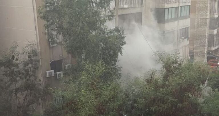 بالفيديو.. غارة على الضاحية الجنوبية ـ القائم