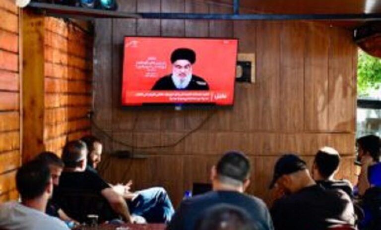 نصر الله: تعرضنا لضربة كبيرة أمنياً وإنسانياً غير مسبوقة