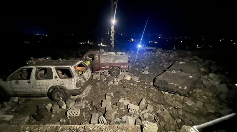 رشقات رشاشة على شبعا