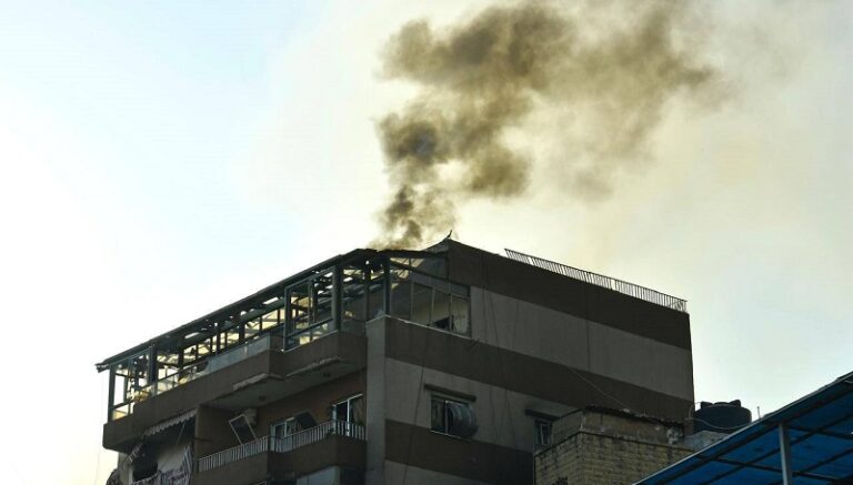 غارة ثامنة على الضاحية الجنوبية