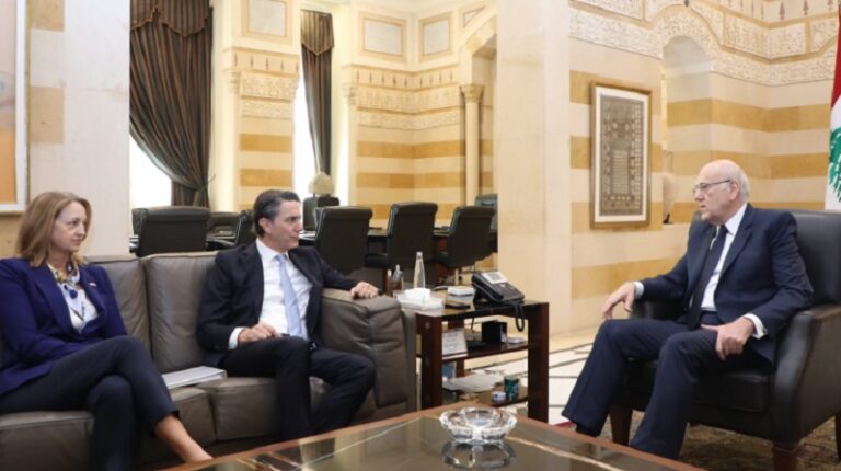 ميقاتي: الأولوية لوقف اطلاق النار والتطبيق الشامل والكامل للقرار 1701