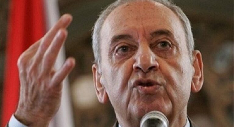 المكتب الاعلامي لبري: ما نسب له عن موعد انتهاء الحرب غير صحيح