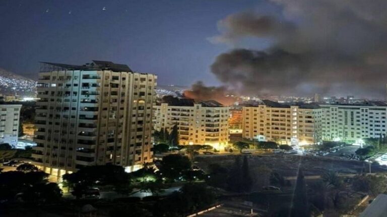 شهيد و7 إصابات بعدوان صهيوني على دمشق وريف حمص