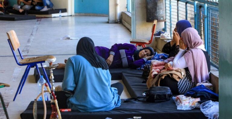 إرجاء البت باستعمال النازحين لمباني المدارس الخاصة