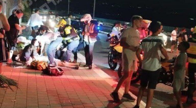 10 إصابات بالصواريخ على حيفا وطبريا