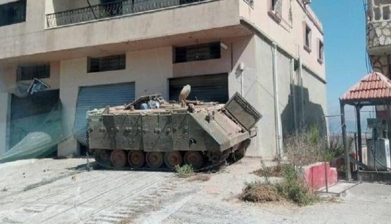 مدرعة العدو في كفركلا مفخخة؟