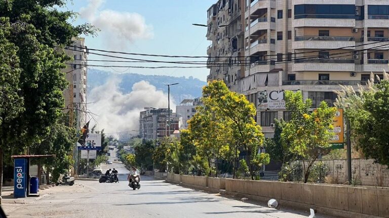 بالفيديو.. غارتان على الليلكي والصفير في الضاحية الجنوبية