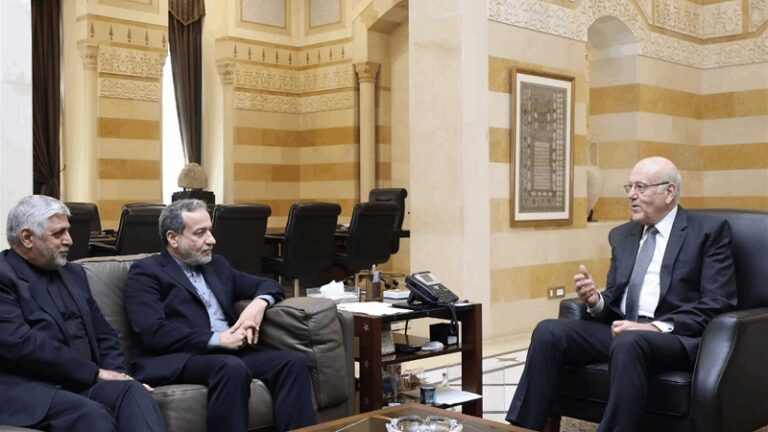 ميقاتي: الاجتماع مع عراقجي لم يكن عاصفاً