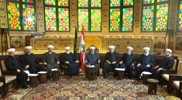 مجلس المفتين:  للعمل الوطنيّ الموحّد في وجه العدوان.. وتنفيذ الـ1701