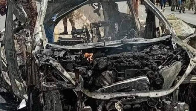 شهيدان و3 جرحى بإستهداف سيارة في دمشق.. وزياد النخالة بخير (فيديو)