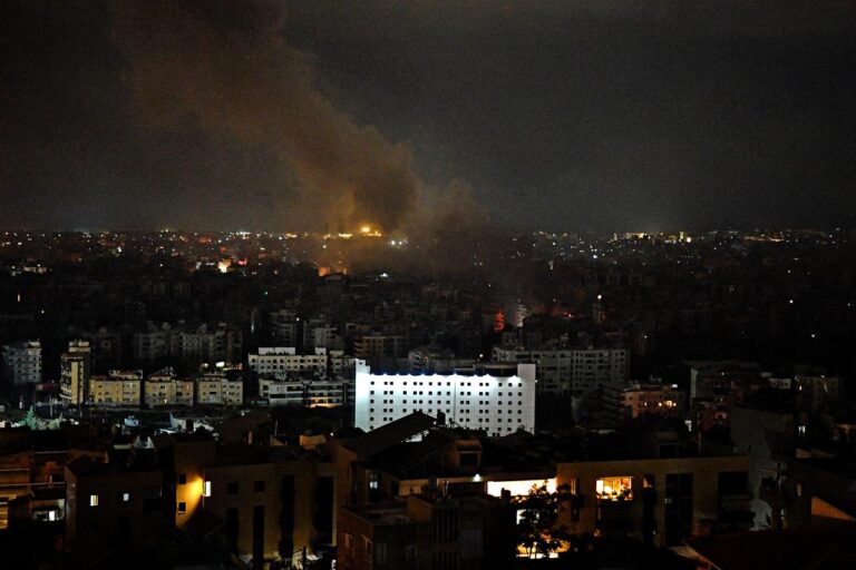 غارة جديدة على الضاحية