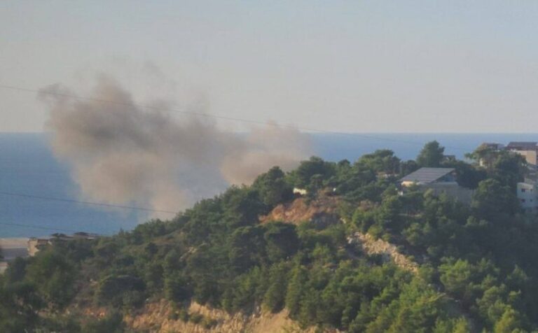 غارة على الشويفات (فيديو)