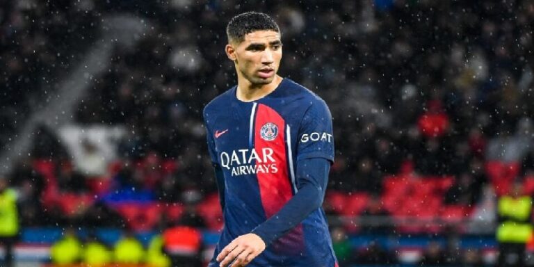 باريس سان جيرمان يقترب من الإتفاق مع حكيمي على تمديد عقده