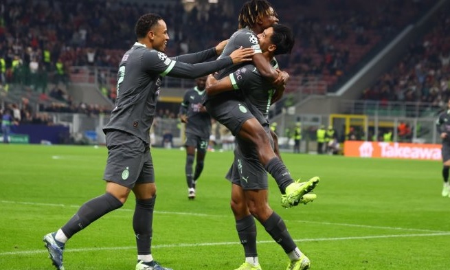 دوري أبطال أوروبا لكرة القدم: ميلان يهزم بروج وموناكو يسحق زفيزدا