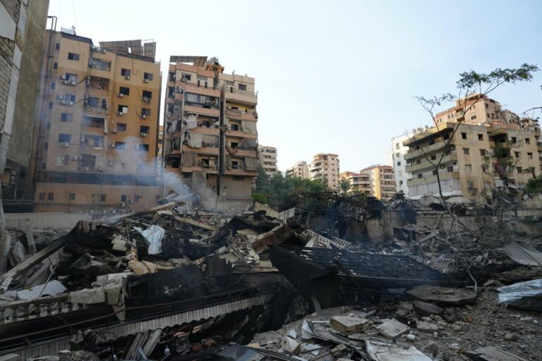 بالفيديو.. لحظة الغارة على الشياح ـ أطراف عين الرمانة