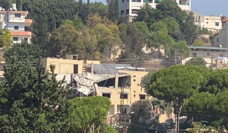 استهداف مأوى نازحين في الوردانية.. واصابات؟ (فيديو)