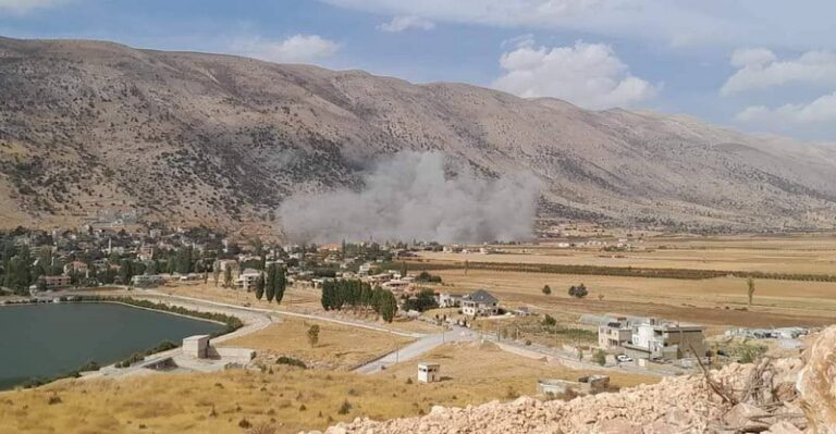 4 شهداء من عائلة واحدة بغارة يونين