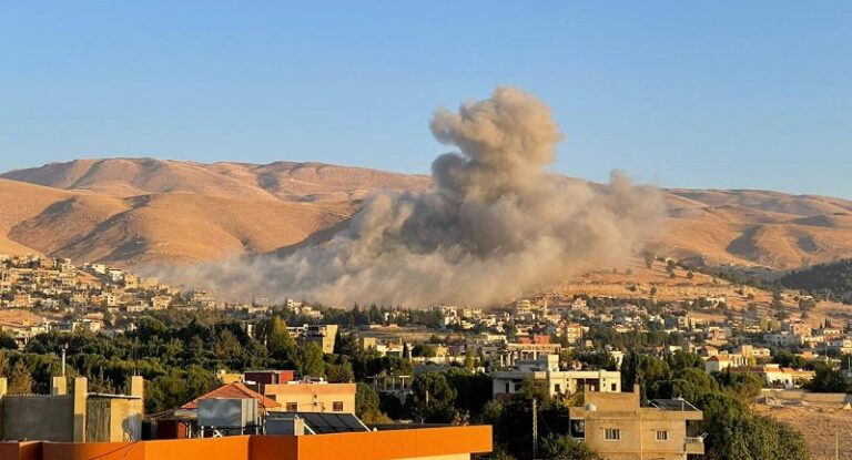 إستشهاد أم وأولادها الـ4 بغارة شمسطار