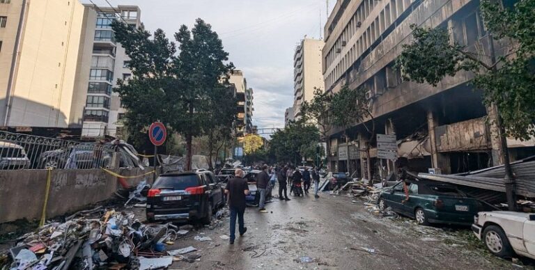 بالفيديو والصور.. آثار الغارة على مار الياس