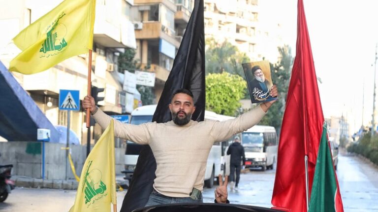 بالفيديو والصور.. الضاحية تحتفل بالنصر