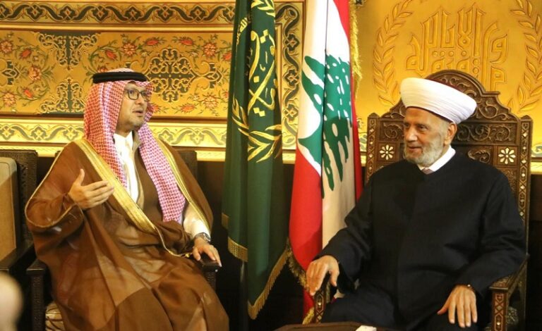 دريان بعد لقائه السفير السعودي: لا خلاص إلا بتنفيذ الـ1701