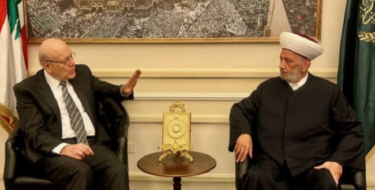 ميقاتي من دار الفتوى: نلمس وحدة اللبنانيين وتضامنهم