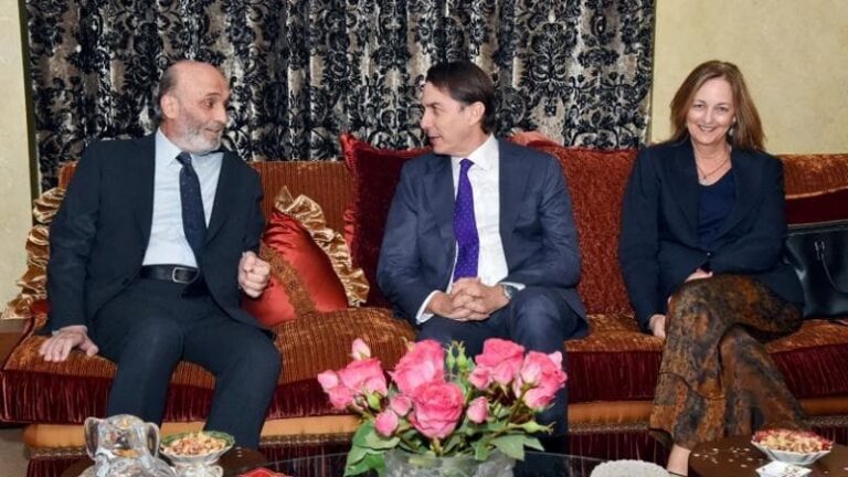 جعجع لهوكشتاين: لا جدوى من حل لا يرتكز على تطبيق القرارات الدولية