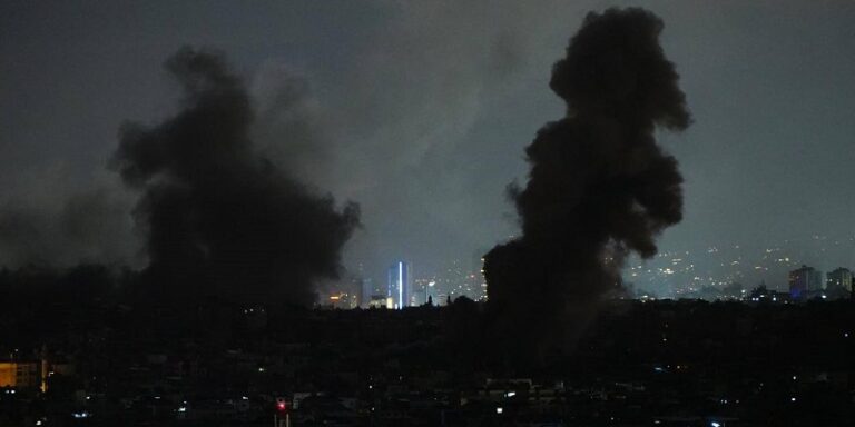 غارة على مار الياس