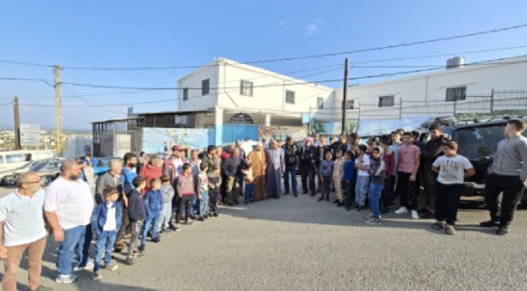 اعتصام أمام مدرسة خريبة الجندي – عكار