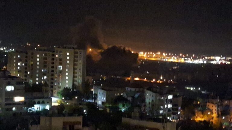 5 غارات على الضاحية (فيديو وصور)