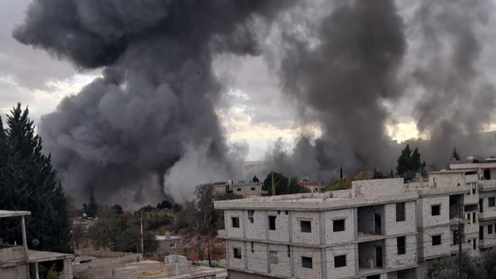 استهداف طريق السفري.. وغارة عنيفة على الهرمل