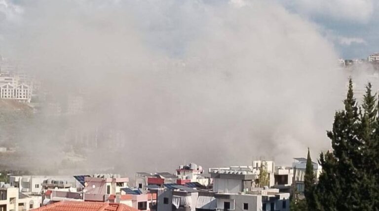 غارة على حارة صيدا.. و5 إصابات (صورة)