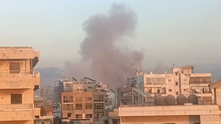 غارة ثالثة على الضاحية