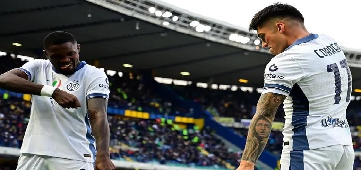 إنتر ميلان يسحق فيرونا بخماسية