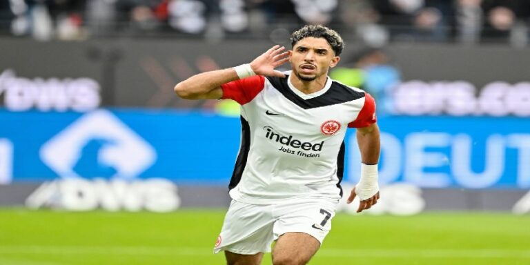 فرانكفورت يكشف خطة النادي بشأن لاعبه عمر مرموش