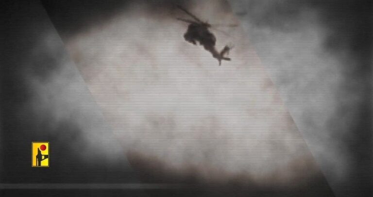 هجوم جوي على تجمع للعدو عند أطراف الخيام