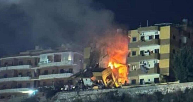 7 شهداء بغارة برجا