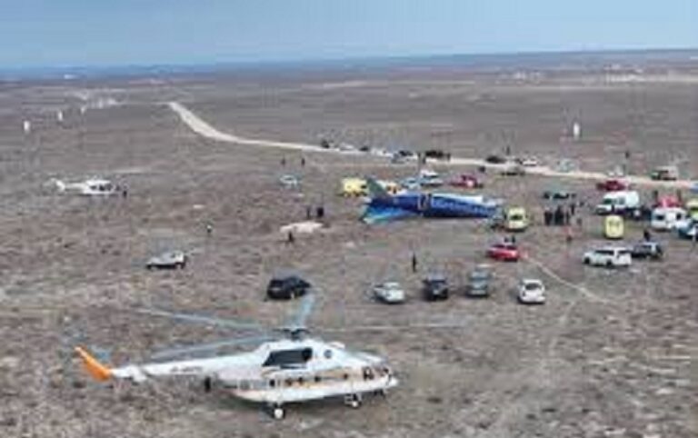 مقتل 38 شخصاً بتحطم طائرة أذربيجان