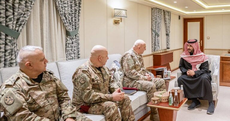 وزير الدفاع السعودي يلتقي قائد الجيش